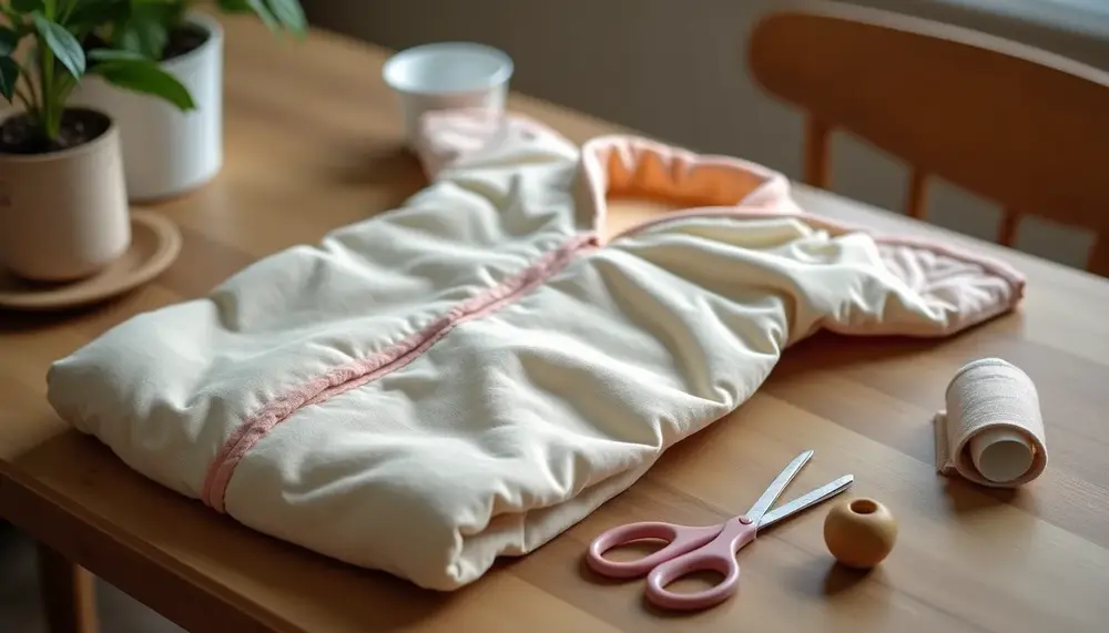 Der DIY Babyschlafsack: Nähen mit Reißverschluss Schnittmuster kostenlos